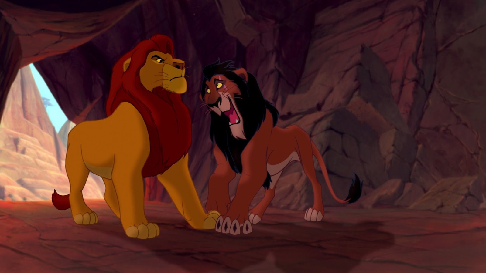 Mufasa e Scar
